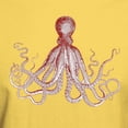 thumbnail image 3 of CafePress - Burgundy Octopus T Shirt - Men's Classic Graphic T-Shirt, 3 of 4
