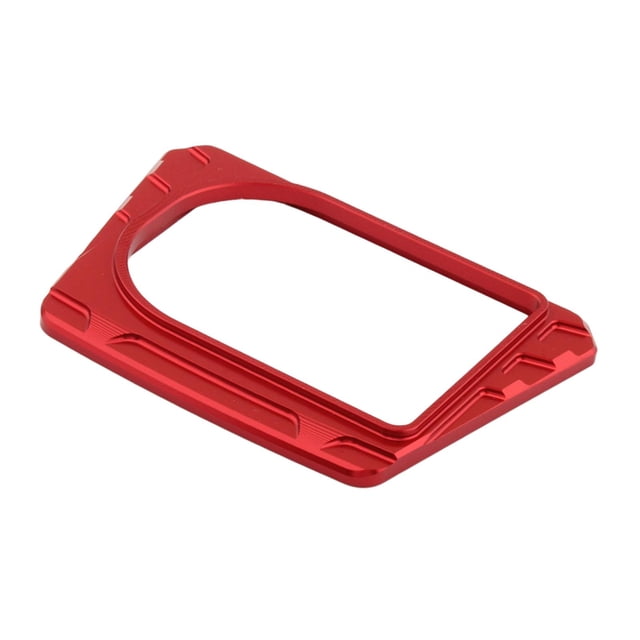 Protector de la cubierta del interruptor de la cerradura eléctrica de la puerta de la motocicleta para Honda Forza300 Rojo
