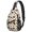 Thanksgiving Turkey Pilgrim Hat Acorn Leaf, variant on Thanksgiving Turkey Maple Leaf Pumpkin Sling Backpack, Unisex Daily Travel Sling Pack with Side Mesh Pockets, Earphone Hole Port Gift Ideas for Travel Shopping Commuting