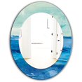 thumbnail image 1 of Designart Design Art Inc. MIR30110-FO-20-30 Miroir Traditionnel 'Out To Sea' - Miroir Mural Ovale Ou Rond - 24x32, 1 of 1