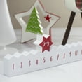 thumbnail image 2 of Northlight Christmas "Joy" Countdown Advent Calendar - 24" - Red and White, 2 of 5