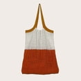 thumbnail image 4 of Sacs à Main Tricotés pour Femmes Grande Capacité Tissage Ajouré Designer Mode Succès Féminin, 4 of 6