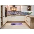 thumbnail image 6 of Ahgly Company Machine Washable Indoor Square Transitional Bright Lilac Purple Area Rugs, 8' Square, 6 of 7