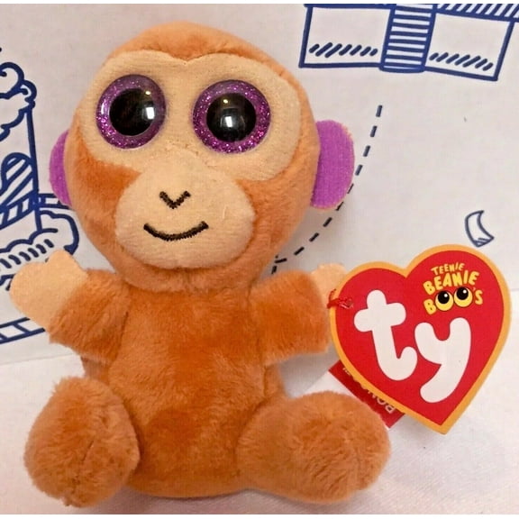 Mcdonold's Ty Teenie Beanie Boos - BONGO the Monkey (#6 Happy Meal Plush)