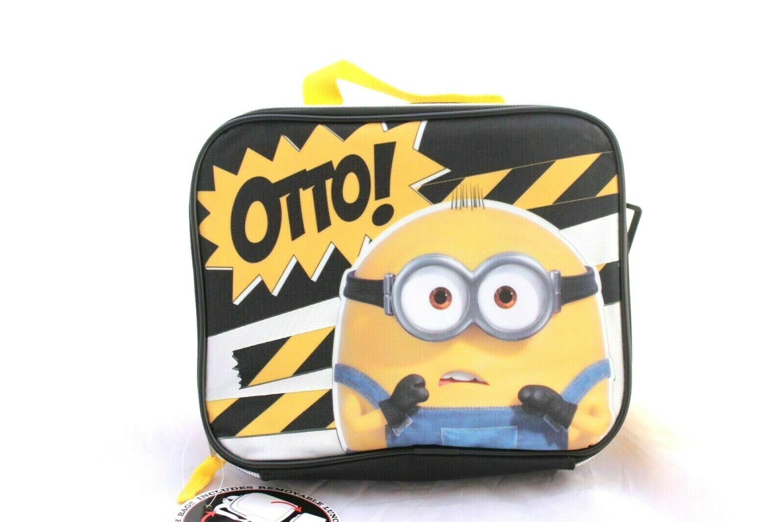 Despicable Me Minions School Travel Backpack And Lunch Box For Kids 2-Piece  Set Multicoloured