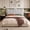 Starry Gray, variant on Pinmoco Upholstered Headboard for Queen Beds, Height Adjustable Cloud-shaped Headboard, No-Tools and No-Drill, Starry Beige