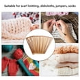 thumbnail image 3 of Bamboo Knitting Needles, Straight Single Point Knitting Needles Set Bamboo Knitting Needles Long Wooden Knitting Needles Knitting for Beginners Sock Scarf, 3 of 7