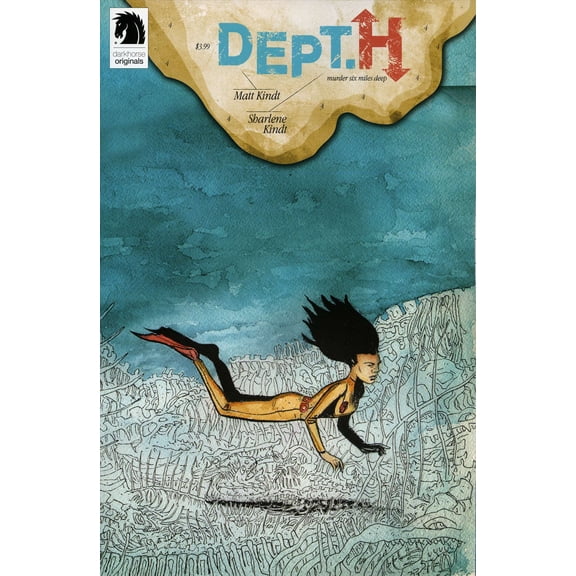Dept. H #4 VF ; Dark Horse Comic Book