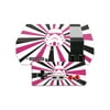 Skin Decal Wrap Compatible With Nintendo NES Classic Edition Pink Star Rays
