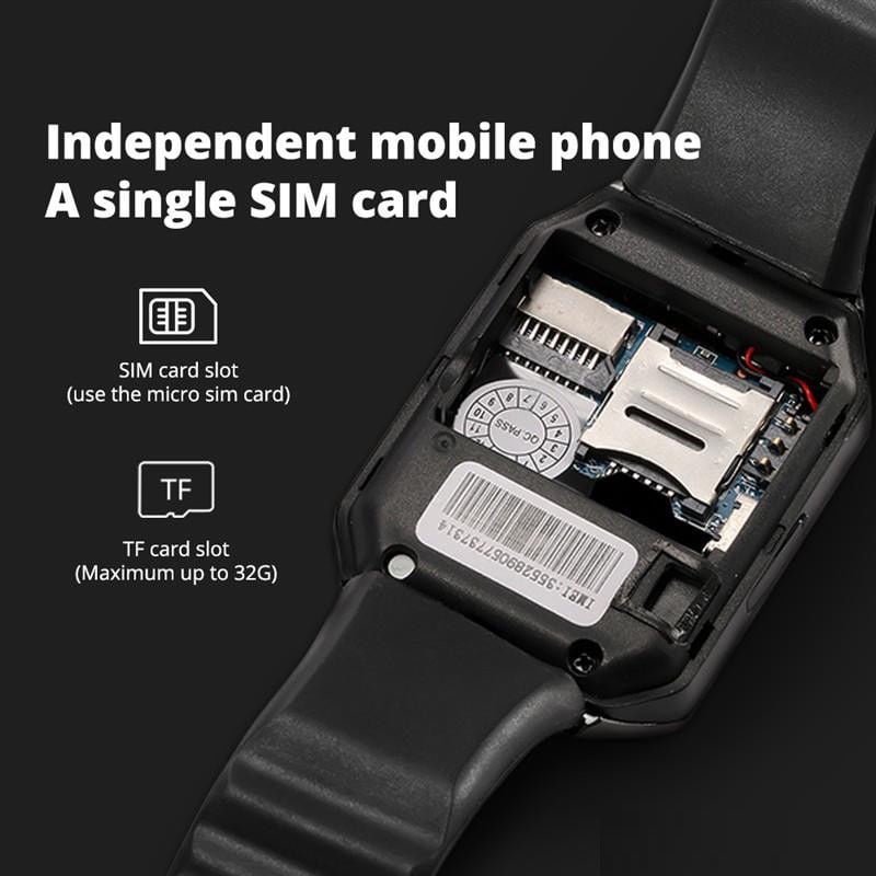 sim card for dz09 smartwatch walmart
