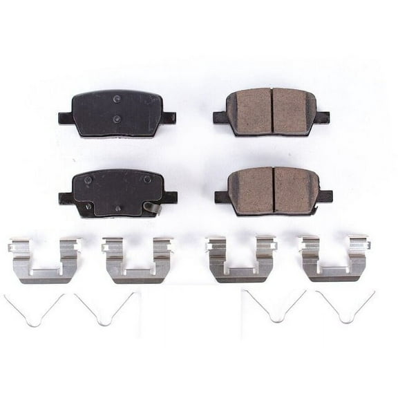 Rear Brake Pad Set - Compatible with 2020 - 2023 Chevy Traverse 2021 2022