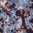 thumbnail image 3 of YIUME Men's Hawaiian Shirt The Staredown Print Cotton Button-down Short Sleeve Aloha Shirt, 3 of 8