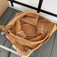 thumbnail image 3 of Kukuzhu Crossbody Bags for women, Large Hobo Bag Canvas Messenge Tote Handbagr for School Travel Work Shopping(Brown), 3 of 8