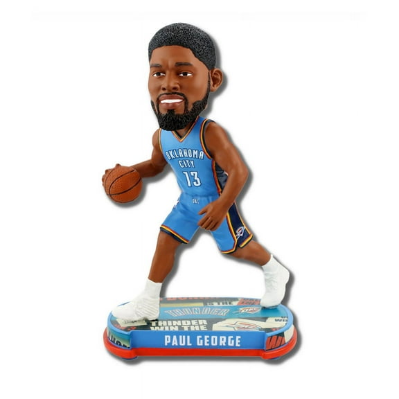 Paul George Oklahoma City Thunder FOCO Headline NBA Bobblehead Figure L.E. /2017