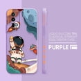 thumbnail image 3 of Case For Redmi K60E K50 K40S K40 K30 K20 10C 9 8A 8 Pro 4G 5G Colour Simple Liquid silicone Case Cute Cartoon Spaceman Astronaut, 3 of 5