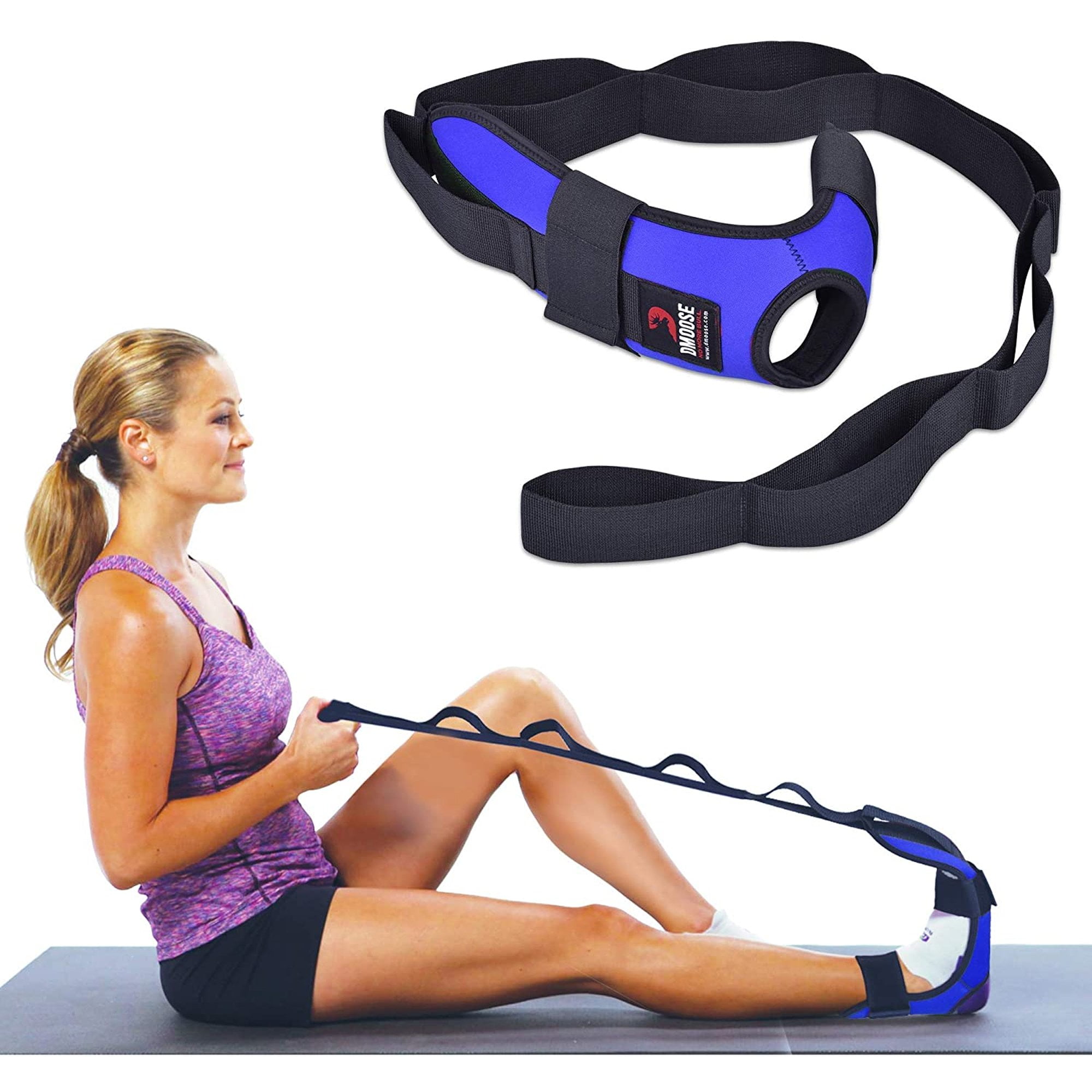 For Foot Stretcher Improve Balance Achilles Tendonitis Hamstring Stretch Loops 