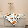 thumbnail image 3 of Halloween Blanket Pumpkin Gifts for Kids-40x50 Inches Soft Flannel Lightweight Throws Blanket Gift for Girls Boys for Men Women Decor for Room Ded Sofa, 3 of 6