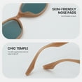 thumbnail image 5 of Cyxus Retro Vintage Sunglasses for Women Cat Eye Eyewear light Frame, 5 of 7