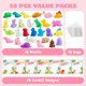thumbnail image 2 of Juego de moquis de dinosaurio Squeeze Toy JOYIN de 28 piezas de 1.5 pulgadas para niños, 2 of 8