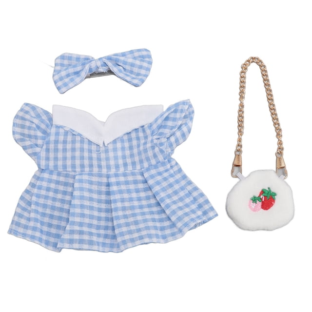 ROPA DE MUñeca de Lujosa, Suave y Cómoda Tela Elegante y Linda ROPA de MUñeca Para Muñecas para Muñecas de 20 cm para Niños Educación Tempana