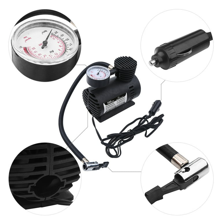 LYUMO Portable Cylinder 150 PSI Air Compressor 12V Car Auto Pump Tire Inflator LYUMO Portable Cylinder 150 PSI Air Compressor 12V Car Auto Pump Tire Inflator