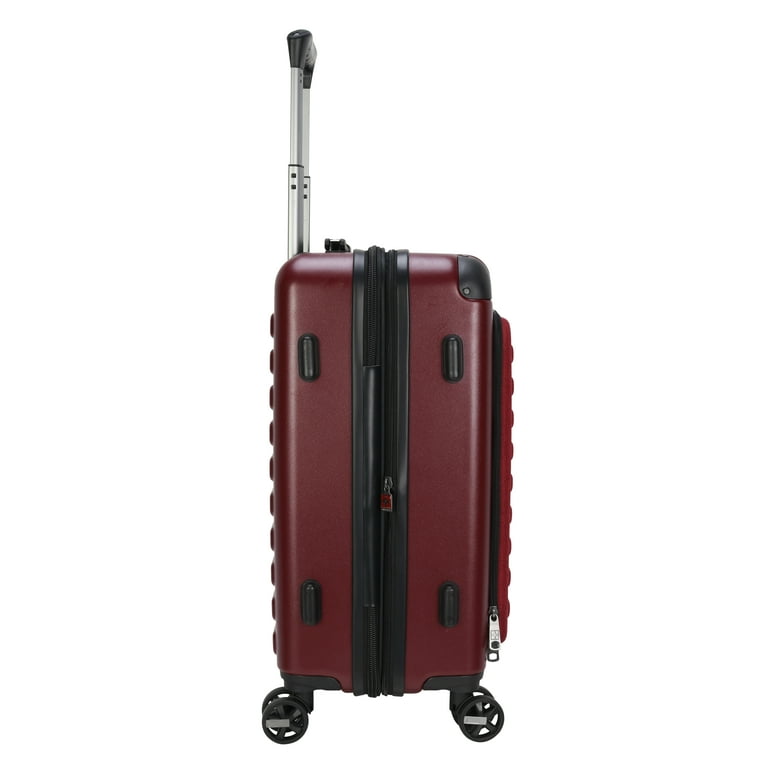 Swiss Tech Hybrid Luggage with Travel Backpack 2 Piece Set