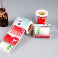 thumbnail image 5 of Rollo de Etiquetas Adhesivo navideño Sunnimix para tarjetas Artesanía Sobres cajas 8x5cm, 5 of 5