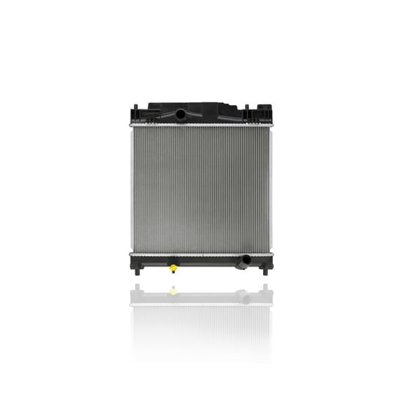 Radiator - Pacific Best Inc. Fit/For 13263 12-15 Scion iQ 4Cy 1.3L - Plastic Tank Aluminum Core, 1-Row