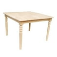 thumbnail image 1 of Intenational Concepts JT-3232 Square juvenile table  Unfinished, 1 of 1