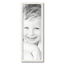 ArtToFrames 10x29" White Picture Frame, White Wood Poster Frame, with Regular Acrylic and 2 (FBPL-5140)