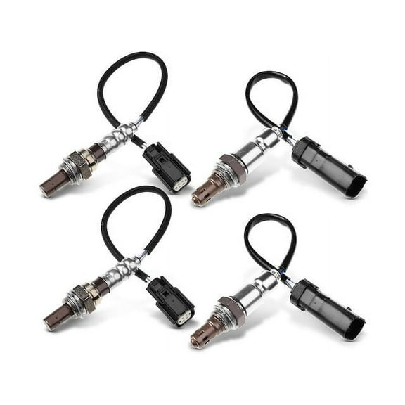 Oxygen Sensor Kit 4 - Compatible with 2011 - 2015 Mazda CX-9 3.7L V6 2012 2013 2014