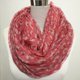 thumbnail image 2 of Venta caliente bufanda infinita viscosa calentador de cuello bufandas hijab bufanda de lazo de mujer bufanda roja, 2 of 4