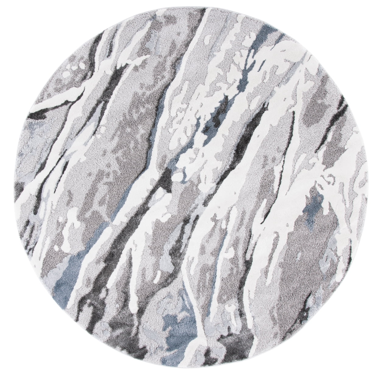 SAFAVIEH Century Hyde Camouflage Area Rug, Grey/Blue, 8' x 10'
