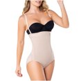 thumbnail image 3 of Diane & Geordi 2405F Fajas Colombianas Reductoras Women Strapless Shapewear Waist Shaper Beige S, 3 of 5