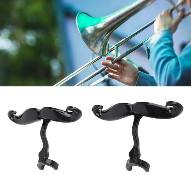 Bigote De Trombón, Bigote De Boquilla De Trombón Instalación Simple Anti Rotura Con Estuche Protector Rígido Para Prácticas De Banda