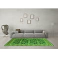 thumbnail image 3 of Ahgly Company Indoor Rectangle Oriental Green Industrial Area Rugs, 5' x 7', 3 of 4