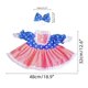 thumbnail image 3 of CaiYueKe Patriotic Goose Dress Costume Set for Porch Decorations, Holiday Outfit with Bow Lace Edges, Fourth of July Flag Day Decorative Attire for Large Outdoor Statues, 3 of 9