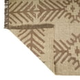 thumbnail image 4 of Kilim Wool Jute Rug – Handwoven Southwestern Area Rug with Tribal Geometric Pattern & Fringe  8 X 12   FEET, 4 of 6