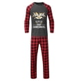 thumbnail image 1 of 2023 Pyjamas de Noël Assortis pour la Famille, Pyjamas en Velours pour Hommes, 1 of 6