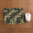 thumbnail image 3 of Camouflage Pattern Square Non Slip Rubber Base Mousepad Green Brown Black Texture Mouse Pads for Computers Laptop Office Desk Accessories Mouse pad 9.5x7.9 Inch, 3 of 5