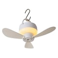 thumbnail image 1 of Outdor Rechargeable Small Ceiling Fan With Remote Control Dormitory Bed USB Fan Portable Outdoor Camping Night Light Fan, 1 of 5