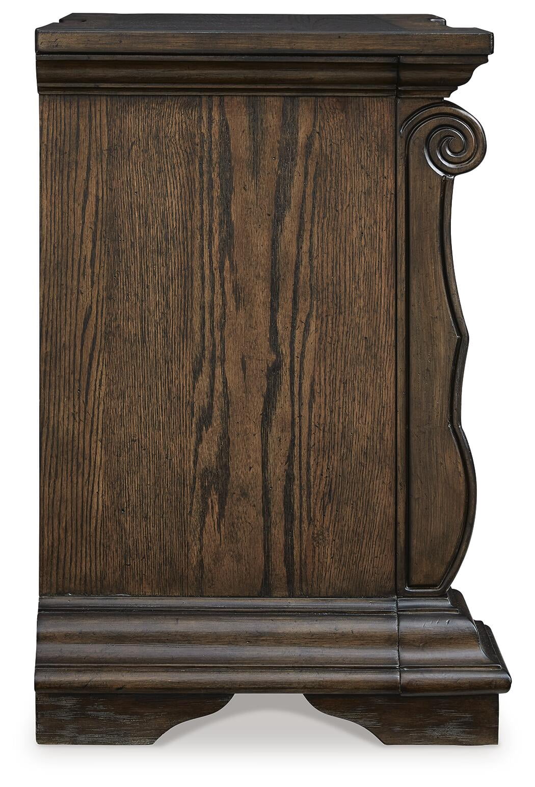 Signature Design by Ashley Maylee 2 Drawer Nightstand with USB Ports, Brown