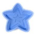 thumbnail image 2 of Star Cake Pan: Patriotic Silicone Jello Mold Bakeware for 4th of July Celebration or Military Party: (Colors Vary), 2 of 4