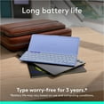 thumbnail image 2 of Logitech Keys-to-GO 2 Portable Bluetooth Tablet Keyboard with Built-in Cover, Slim & Compact Wireless Keyboard for Windows, Android, Linux, iPad, iPhone, Mac, Apple TV - Lilac, 2 of 9