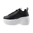 thumbnail image 4 of Fila Disruptor II Wedge Women's Shoes Black 5fm00704-014, 4 of 6