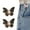 Black, variant on Detachable Butterfly Clips, Reusable Waist Tightener for Loose Jeans & Pants - Fits Jackets, Coats, Shirts, Overalls