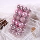 thumbnail image 3 of 36 piezas de bolas de Navidad de plástico para accesorios de fiesta de vacaciones en casa (rosa) JShteea Libre de BPA, 3 of 8