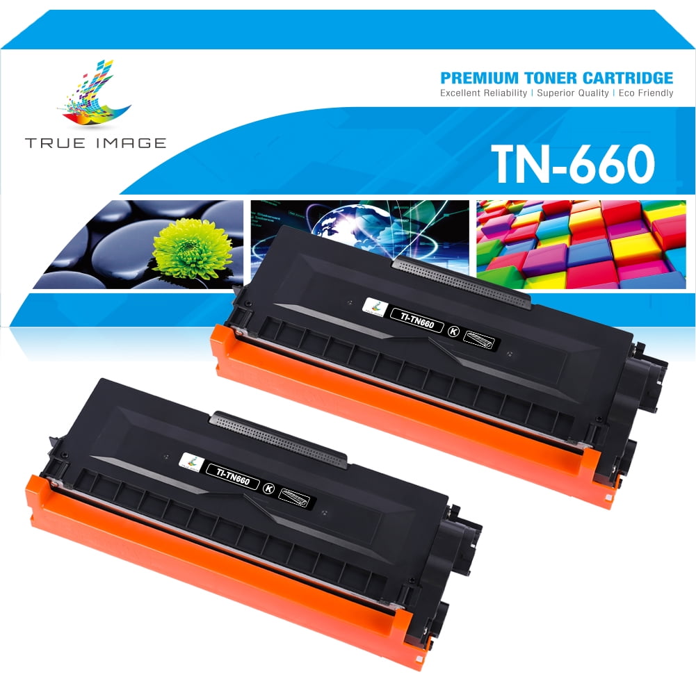 True Image 2 Pack Compatible Toner Cartridge For Brother Tn660 Tn 660 Tn630 Tn 660 630 Mfc 4277