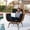 Brown, variant on Melocadol Oversized 360-Degree Swivel Egg Chair, Perfect for Indoor and Outdoor, Pairs Well with Any Wicker Patio Furniture, Rattan Design with Plush, Washable Cushions, Natural Rattan, Beige Cushion