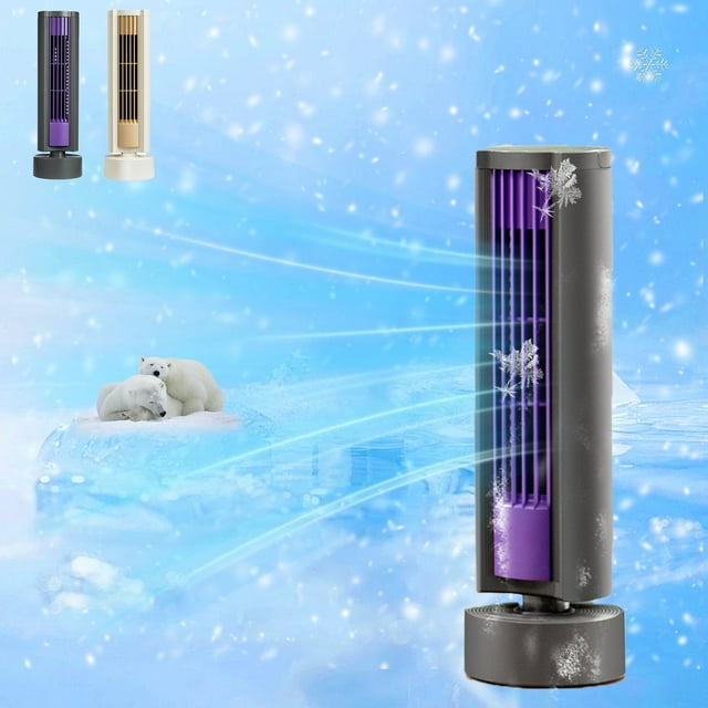 Sentmoon Tower Fan Room Fan Desktop Portable Fan with Three Wind Speeds Automatic Oscillating Head for A Cool and Soothing Feeling Suitable for Home Office and Bedroom Use